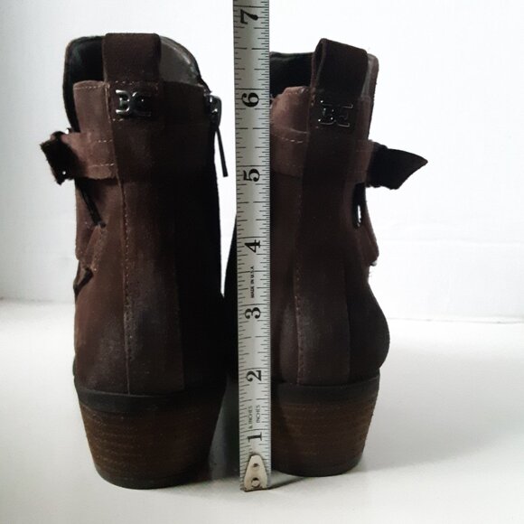 Sam Edelman Polina Women's Ankle Boot size 8M Brown Suede - Picture 12 of 15